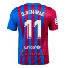 Virallinen Fanipaita FC Barcelona Ousmane Dembele 11 Kotipelipaita 2021-22 - Miesten